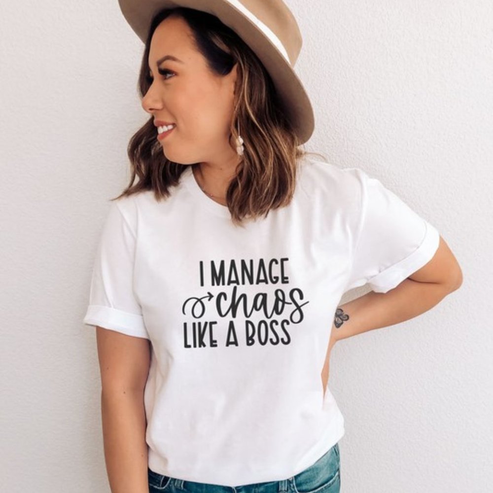 I Manage Chaos Like A Boss T-Shirt